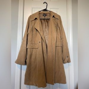J Crew Knee-length Tan Coat